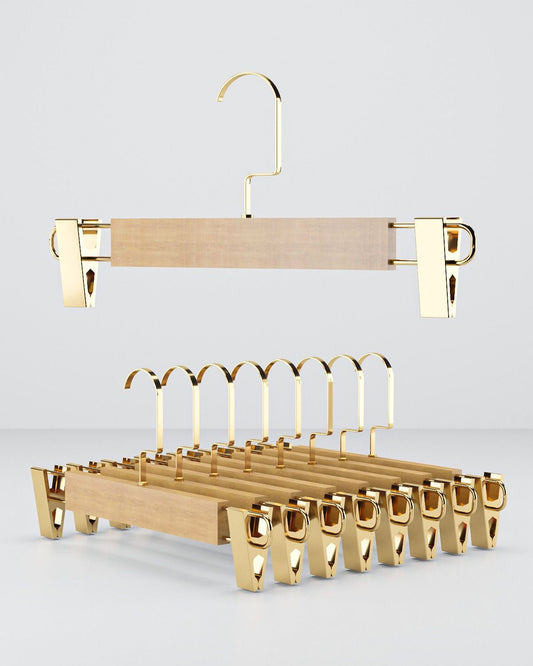 Ahşap Askı Gold Amerikan Kanca