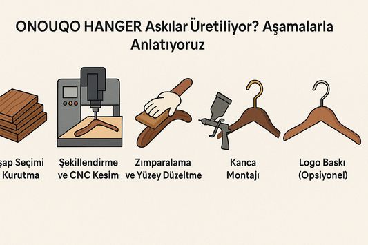 ONOUQO HANGER Askıları Nasıl Üretiliyor? Aşamalarla Anlatıyoruz