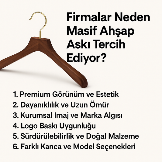 Firmalar Neden Masif Ahşap Askı Tercih Ediyor?